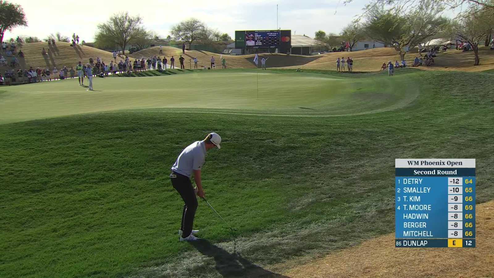Nick Dunlap makes up-and-down birdie at WM Phoenix Open