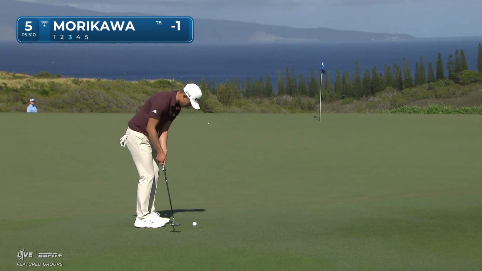 Collin Morikawa uses solid lag putt to set up birdie at The Sentry