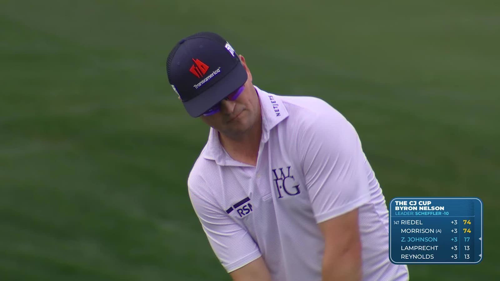 Zach Johnson makes birdie on No. 9 at THE CJ CUP