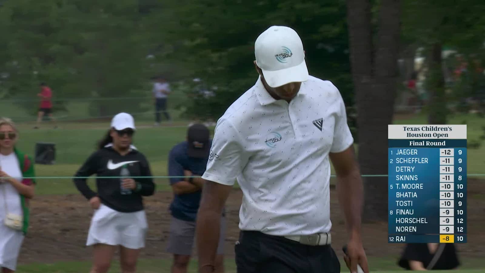 Aaron Rai makes birdie on No. 11 at Houston Open
