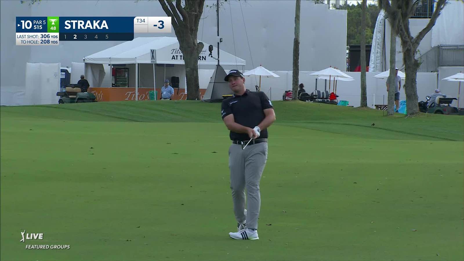 Sepp Straka birdies his first hole at Cognizant Classic