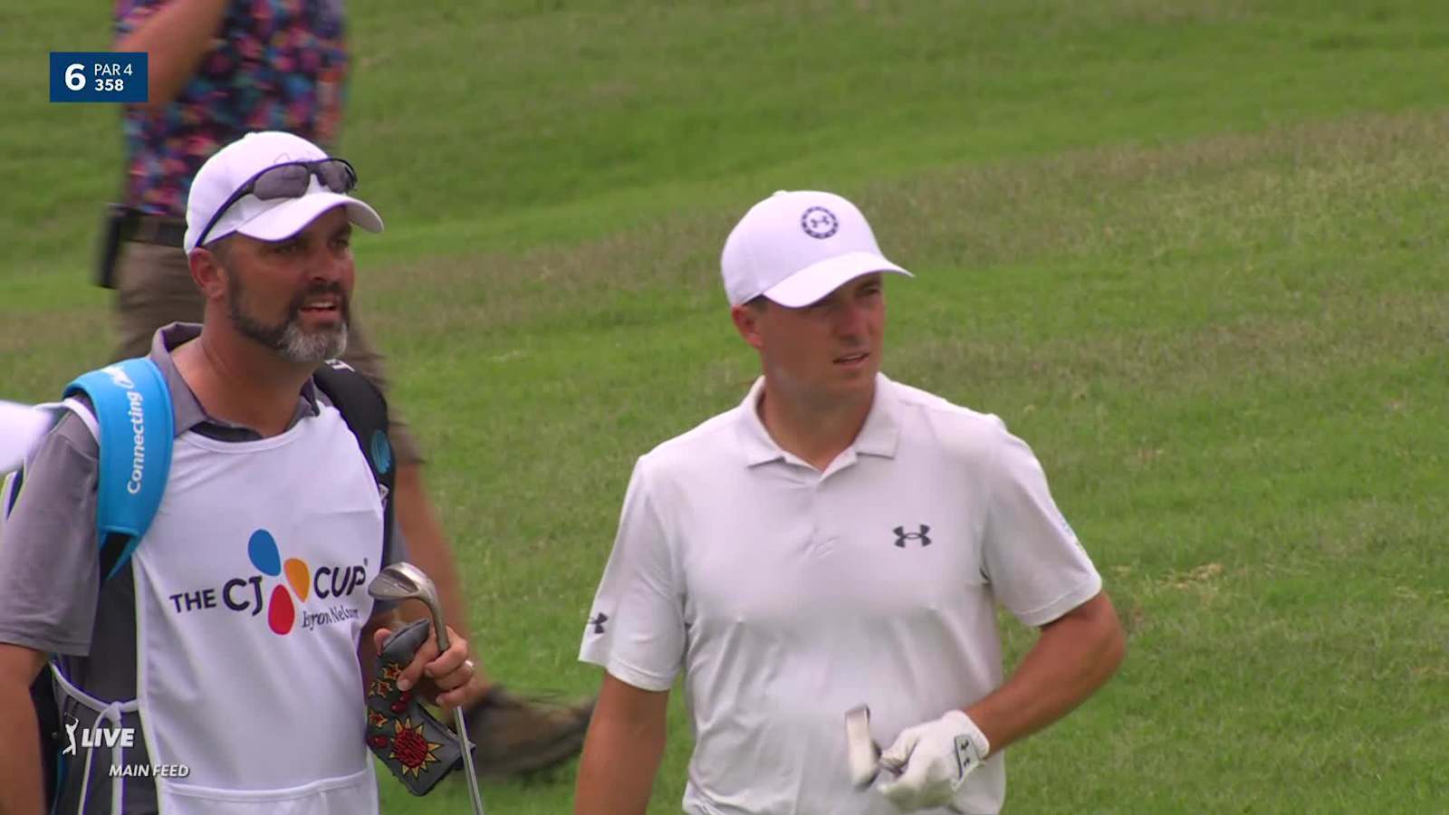 Jordan Spieth's crafty wedge leads to birdie at CJ CUP Byron Nelson