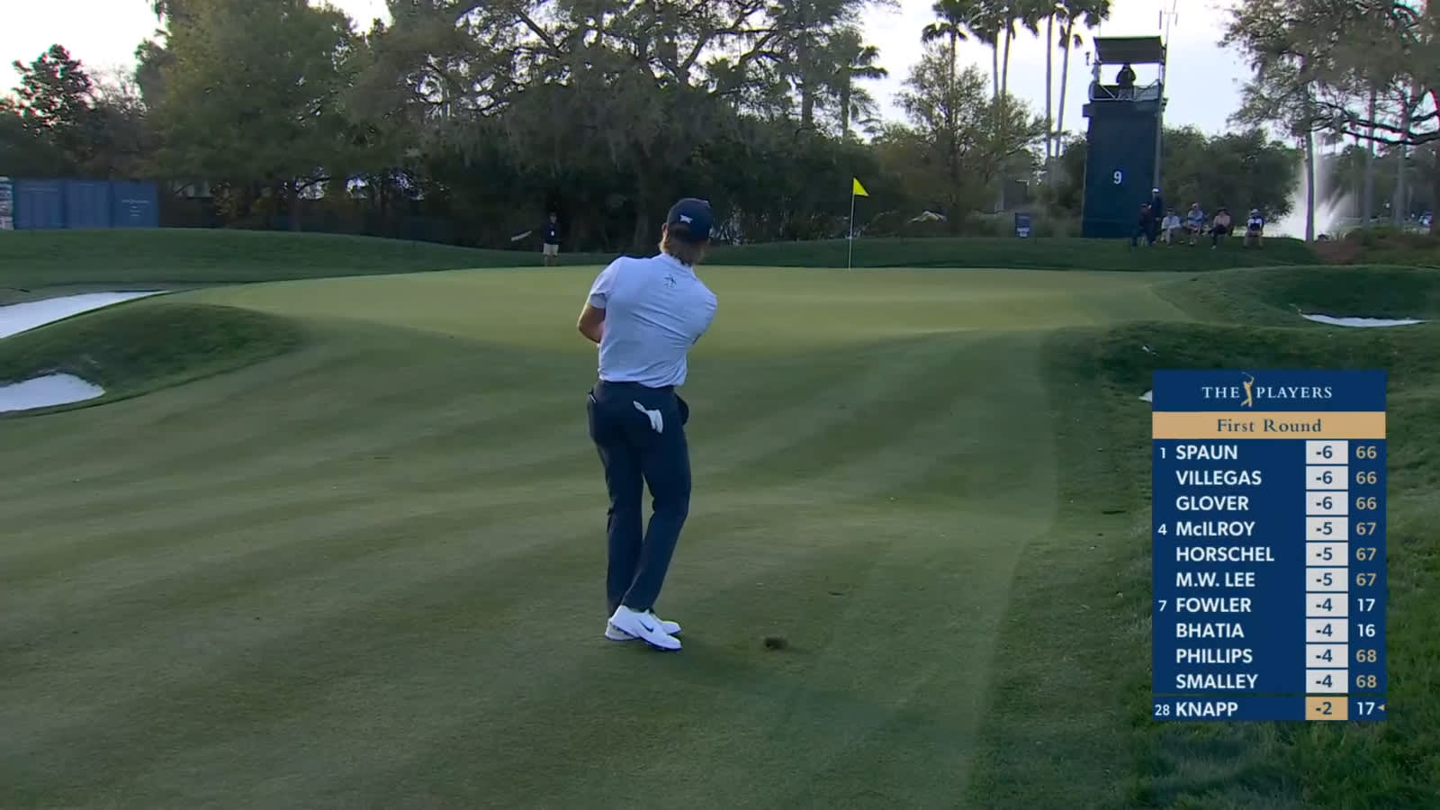 Jake Knapp converts birdie at THE PLAYERS