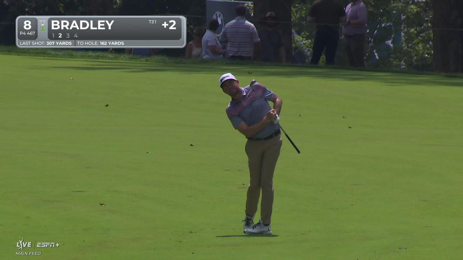 Keegan Bradley adds another circle at BMW Championship