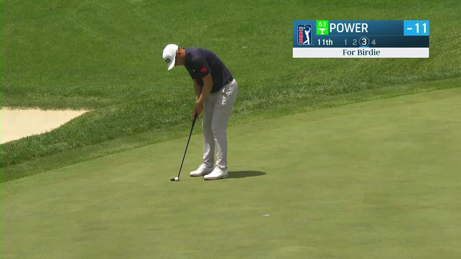 Seamus Power makes birdie on No. 11 at John Deere