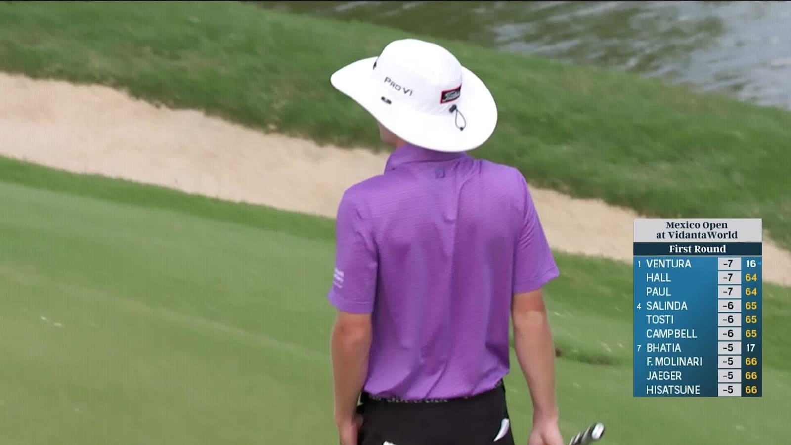 Joe Highsmith makes birdie on No. 9 at Mexico Open