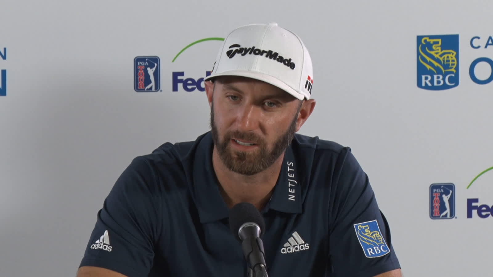 Dustin Johnson ready to defend before RBC Canadian