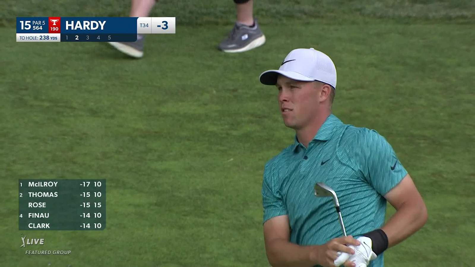 Nick Hardy makes birdie on No. 15 at RBC Canadian