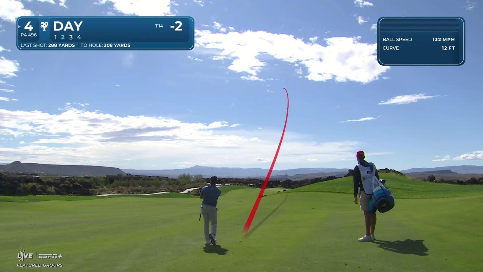 Jason Day drips in 36-foot birdie putt on No. 4 at Bank of Utah 