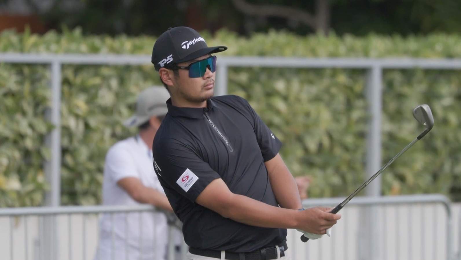 Ryo Hisatsune’s pre-round warm-up routine