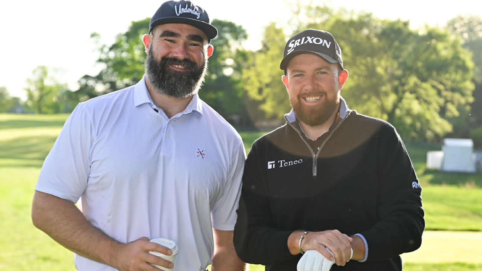 Jason Kelce enjoys practice round before Truist