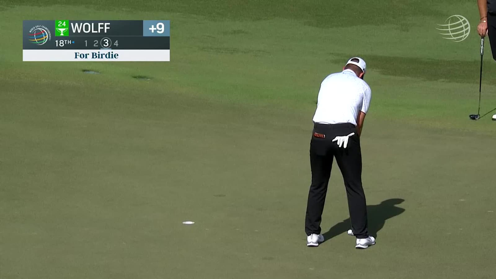 Matthew Wolff makes short birdie putt at WGC-Workday