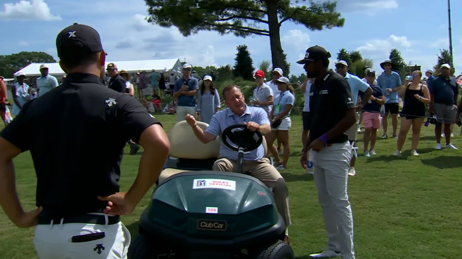 Sahith Theegala self-reports a two-stroke penalty at TOUR Championship