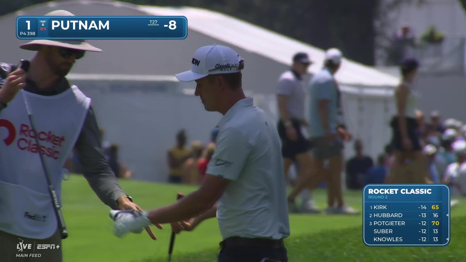 Andrew Putnam makes birdie on No. 1 at Rocket Classic