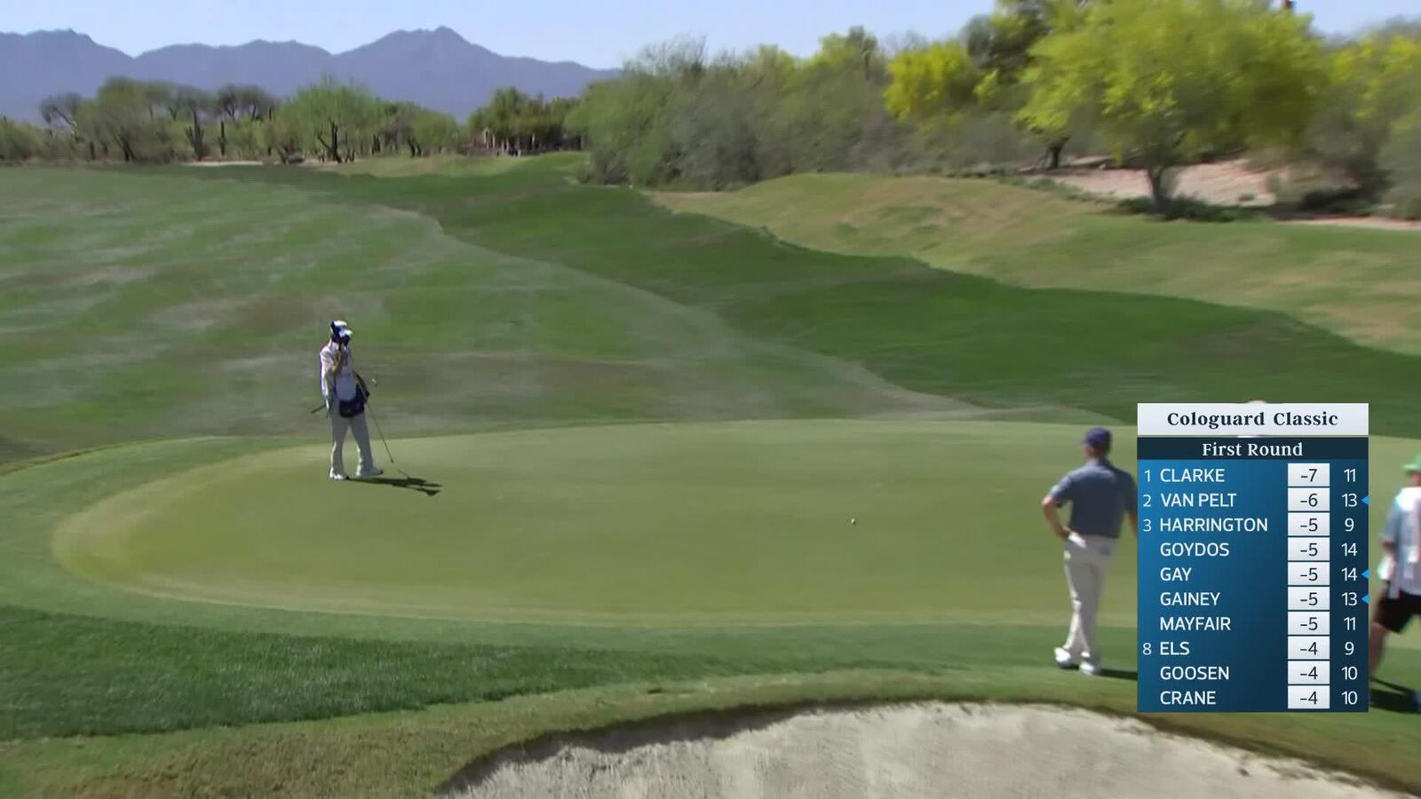 Bernhard Langer makes birdie putt on No. 10 at Cologuard Classic