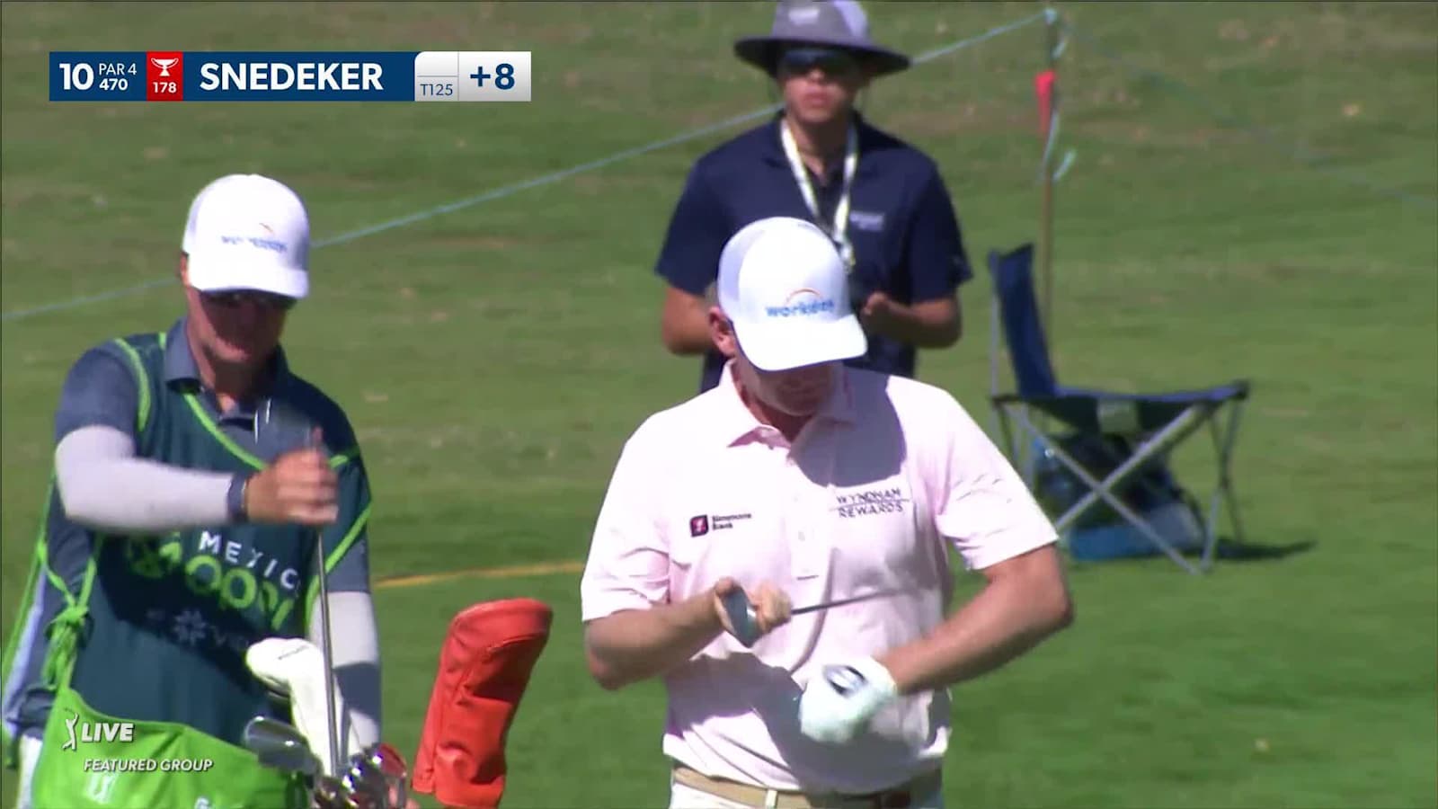 Brandt Snedeker makes birdie on No. 10 at Mexico Open