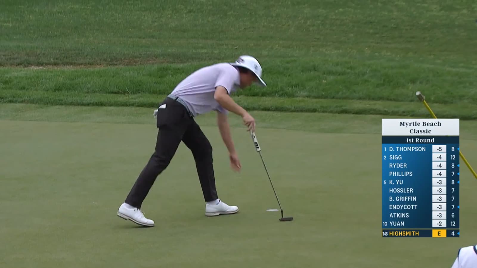 Joe Highsmith connects for birdie at Myrtle Beach