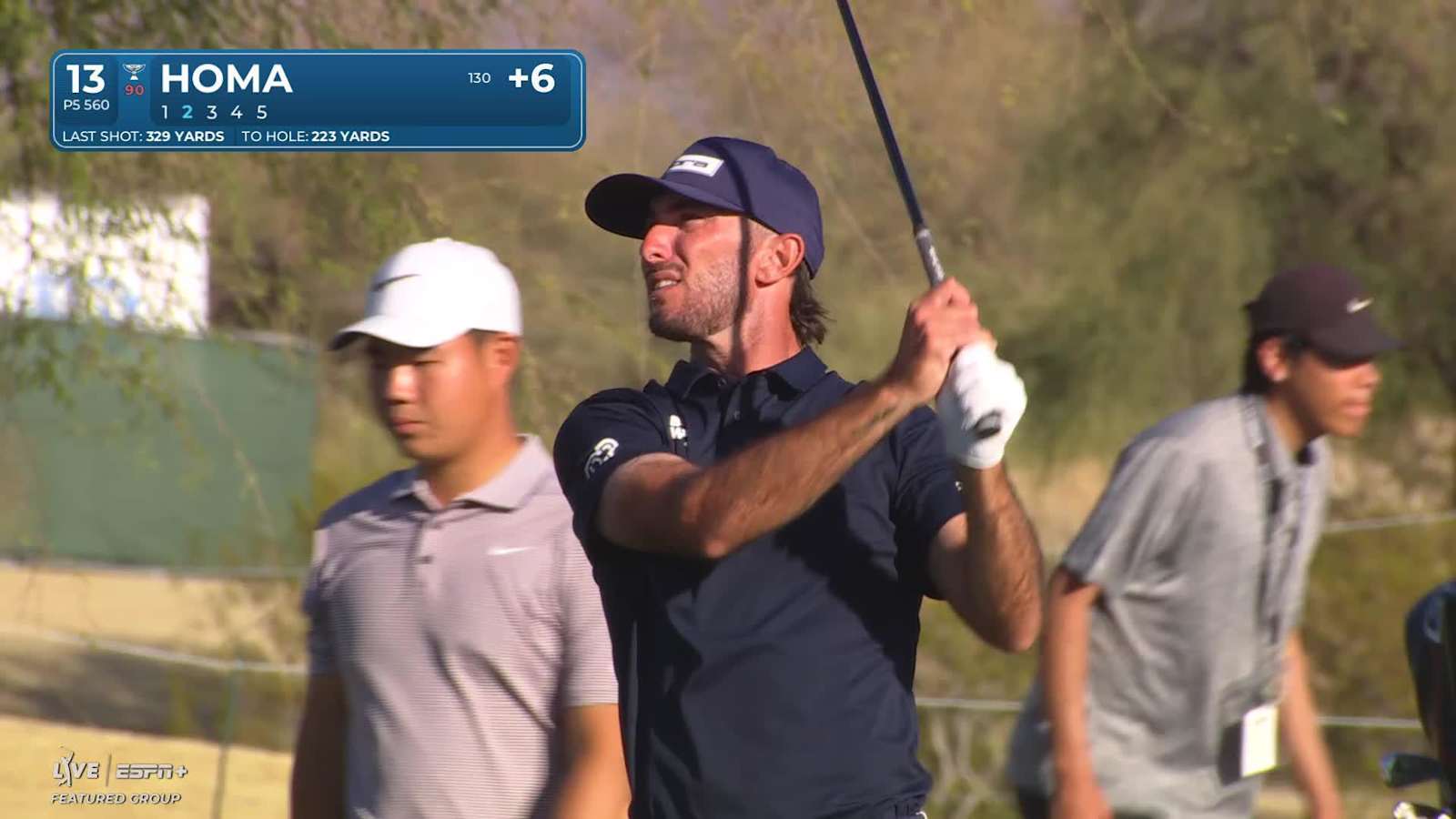 Max Homa's bunker play leads to birdie at WM Phoenix Open