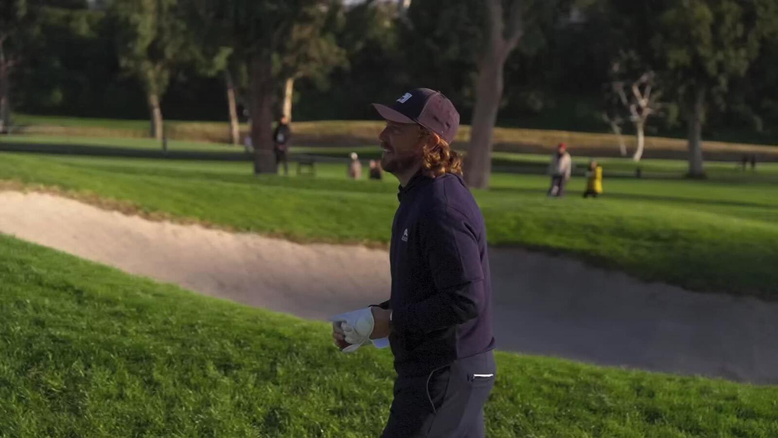 Tommy Fleetwood hits 272-yard approach to 6 feet, sets up eagle on No. 17 at The Genesis
