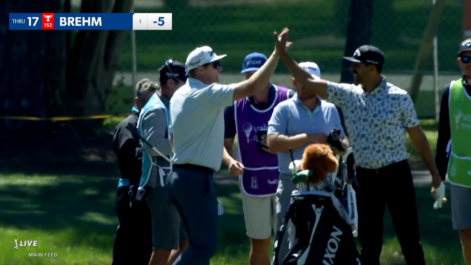 Ryan Brehm makes a 196-yard hole-in-one for the Shot of the Day