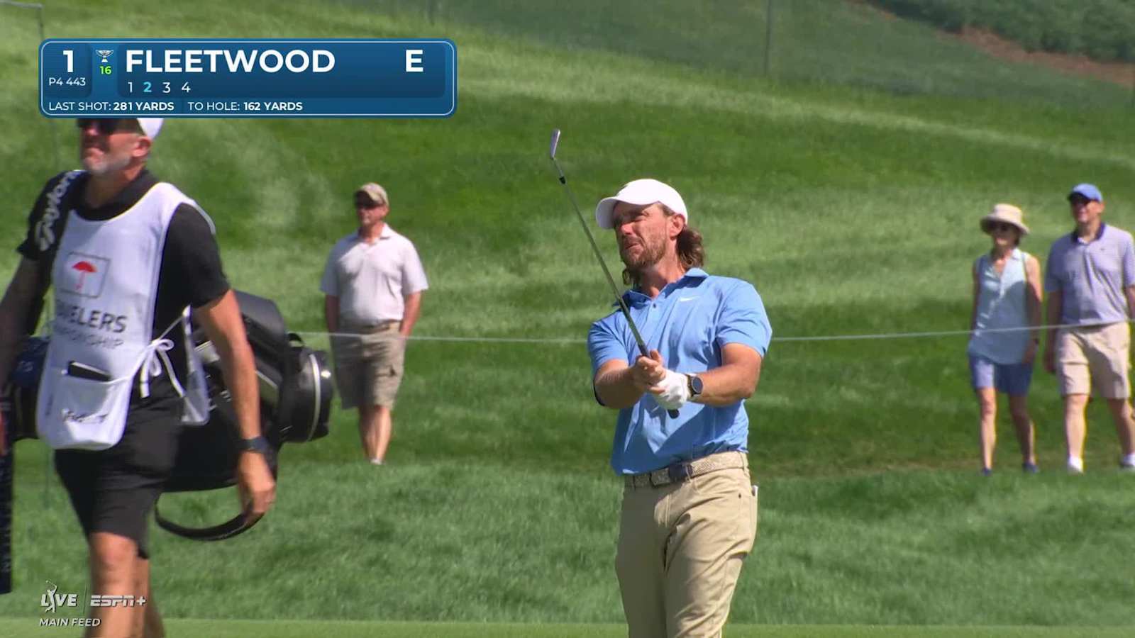 Tommy Fleetwood starts with birdie at Travelers