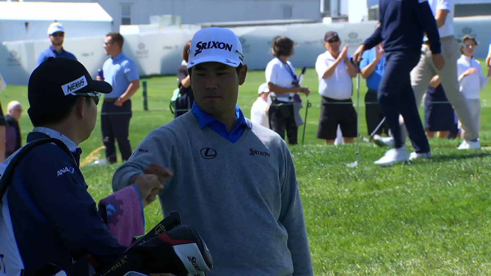 Hideki Matsuyama’s incredible chip-in birdie is the Shot of the Day at Truist Championship