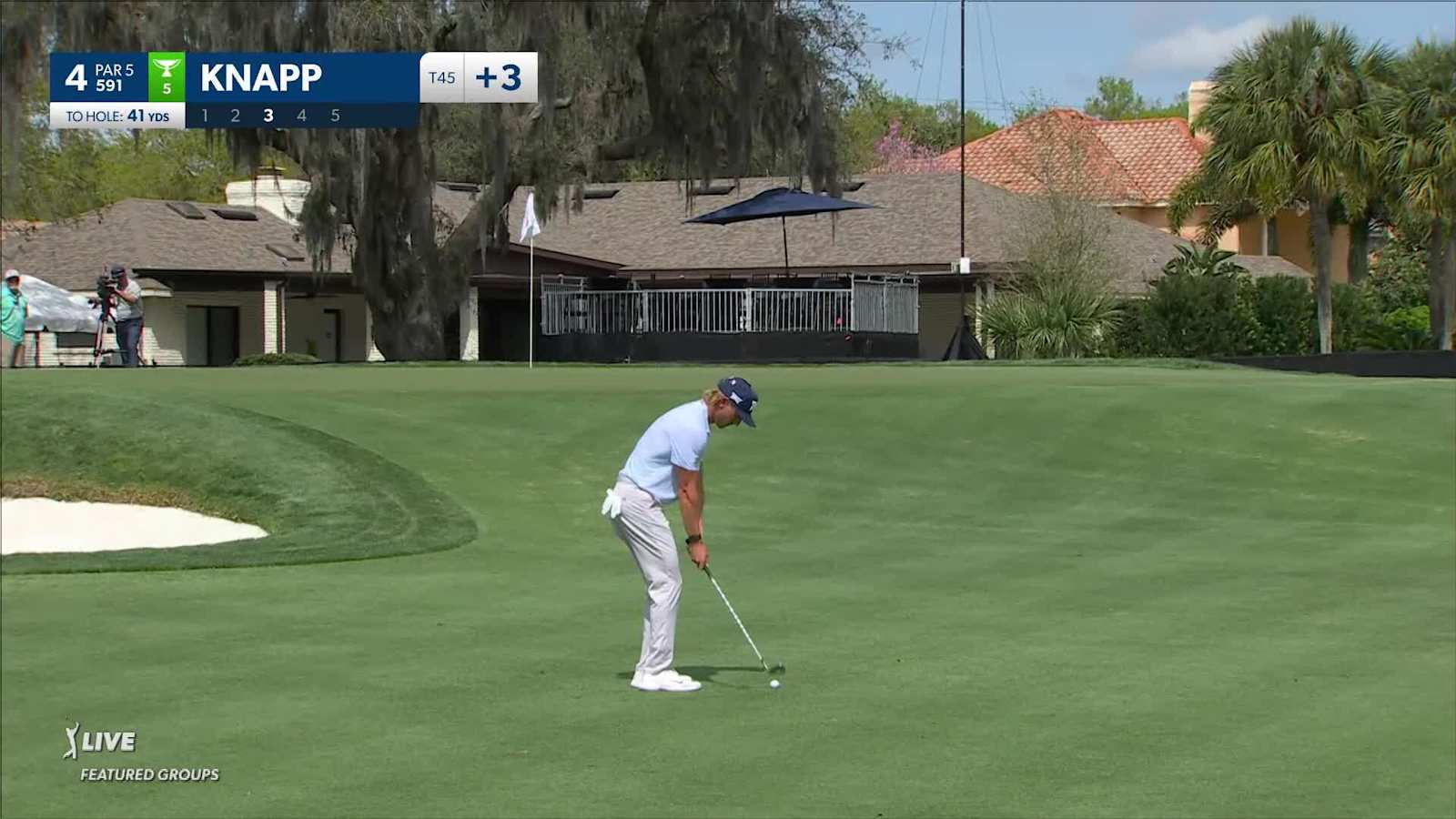 Jake Knapp's nice pitch sets up birdie at Arnold Palmer
