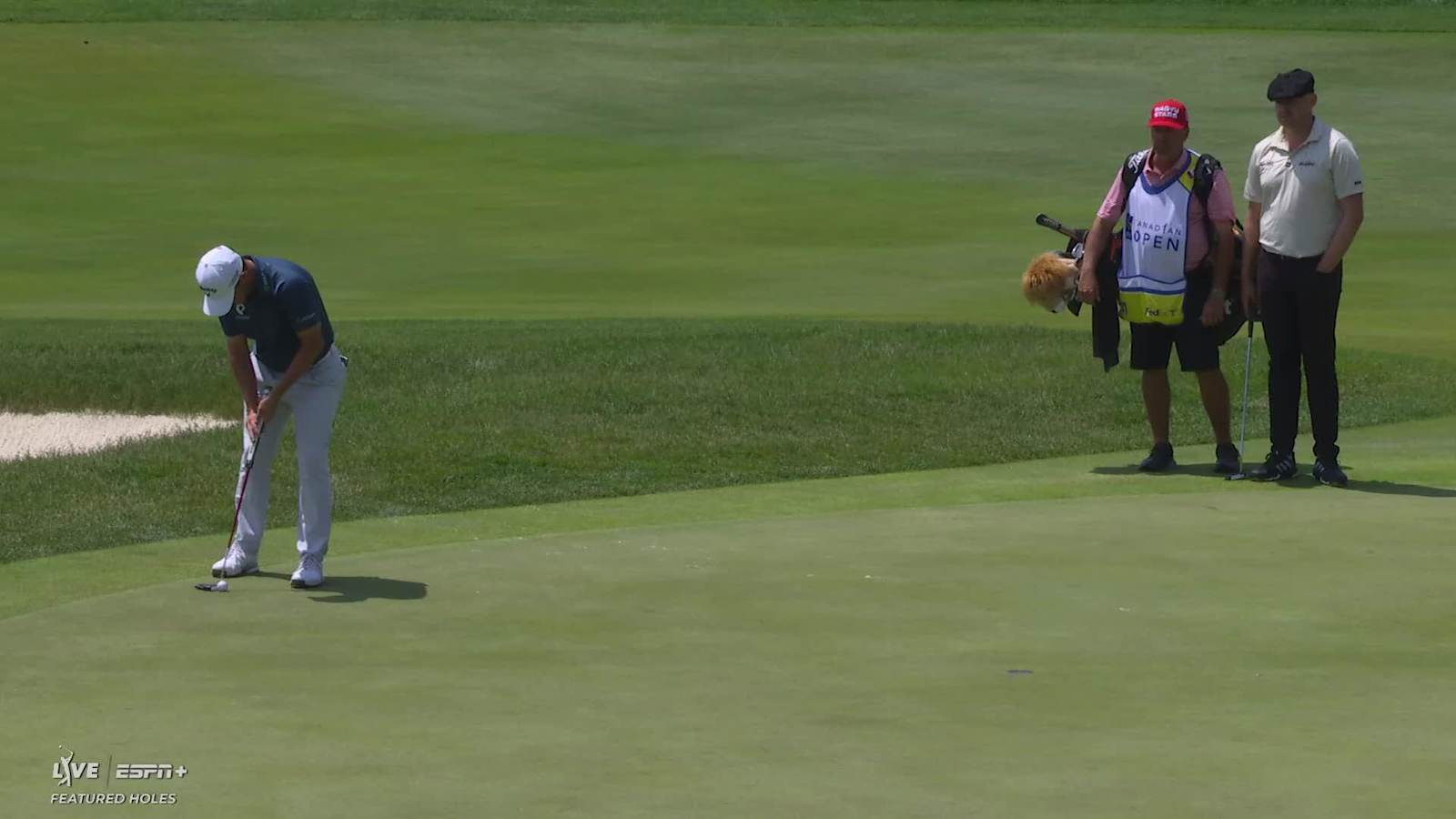 Emiliano Grillo makes birdie on No. 14 at RBC Canadian