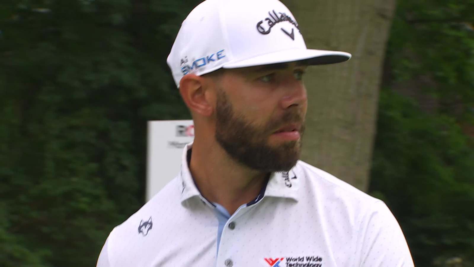 Erik van Rooyen swings in 19-footer for birdie at Rocket Mortgage