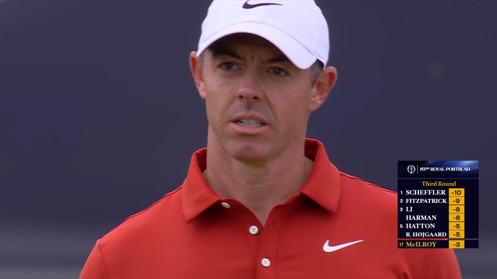 Rory McIlroy reads tough break for electric opening birdie at The Open