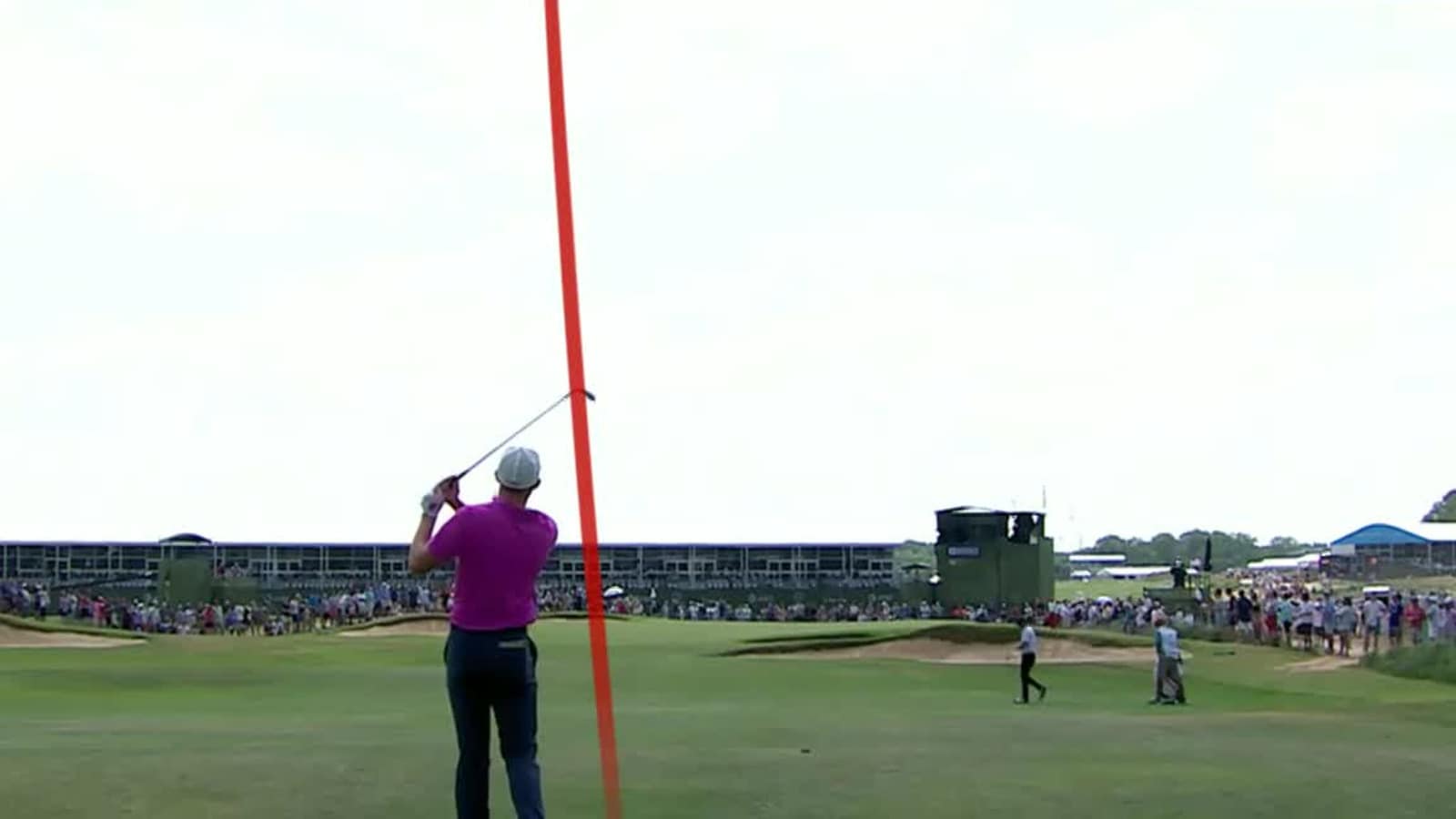 Aaron Wise throws a dart on No. 16 at AT&T Byron Nelson