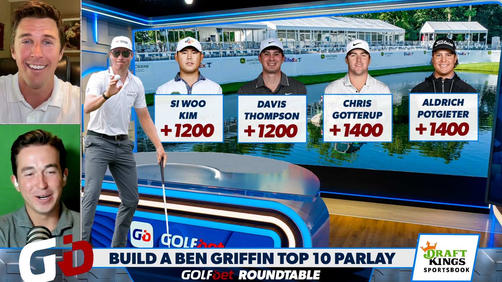 DraftKings Odds: Building a Ben Griffin parlay at John Deere
