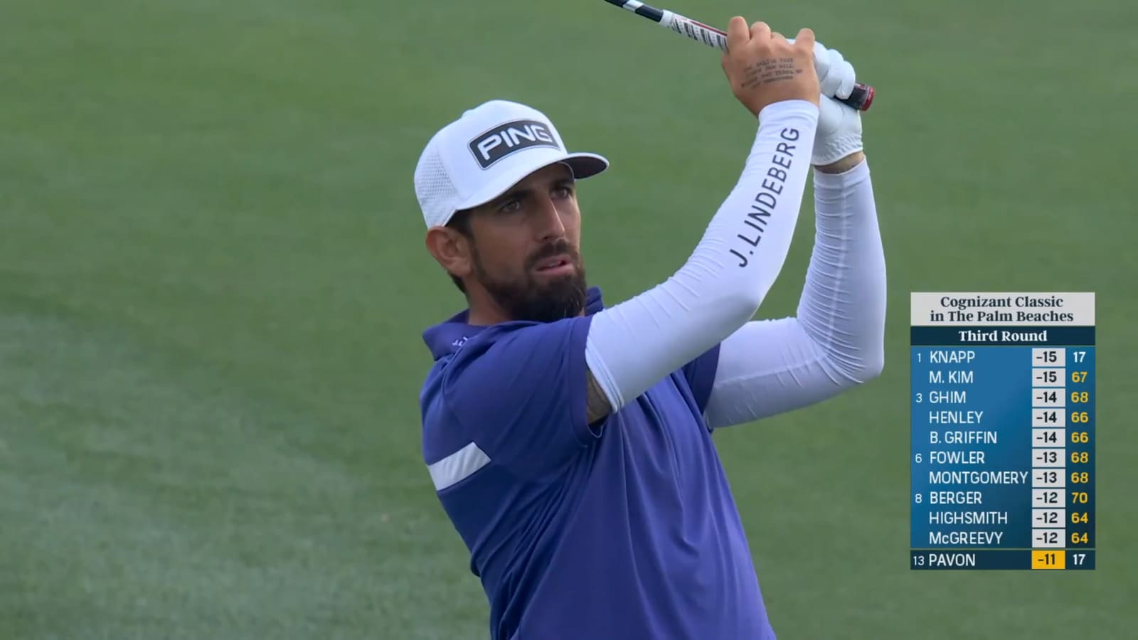 Matthieu Pavon reaches in two to set up birdie at Cognizant Classic