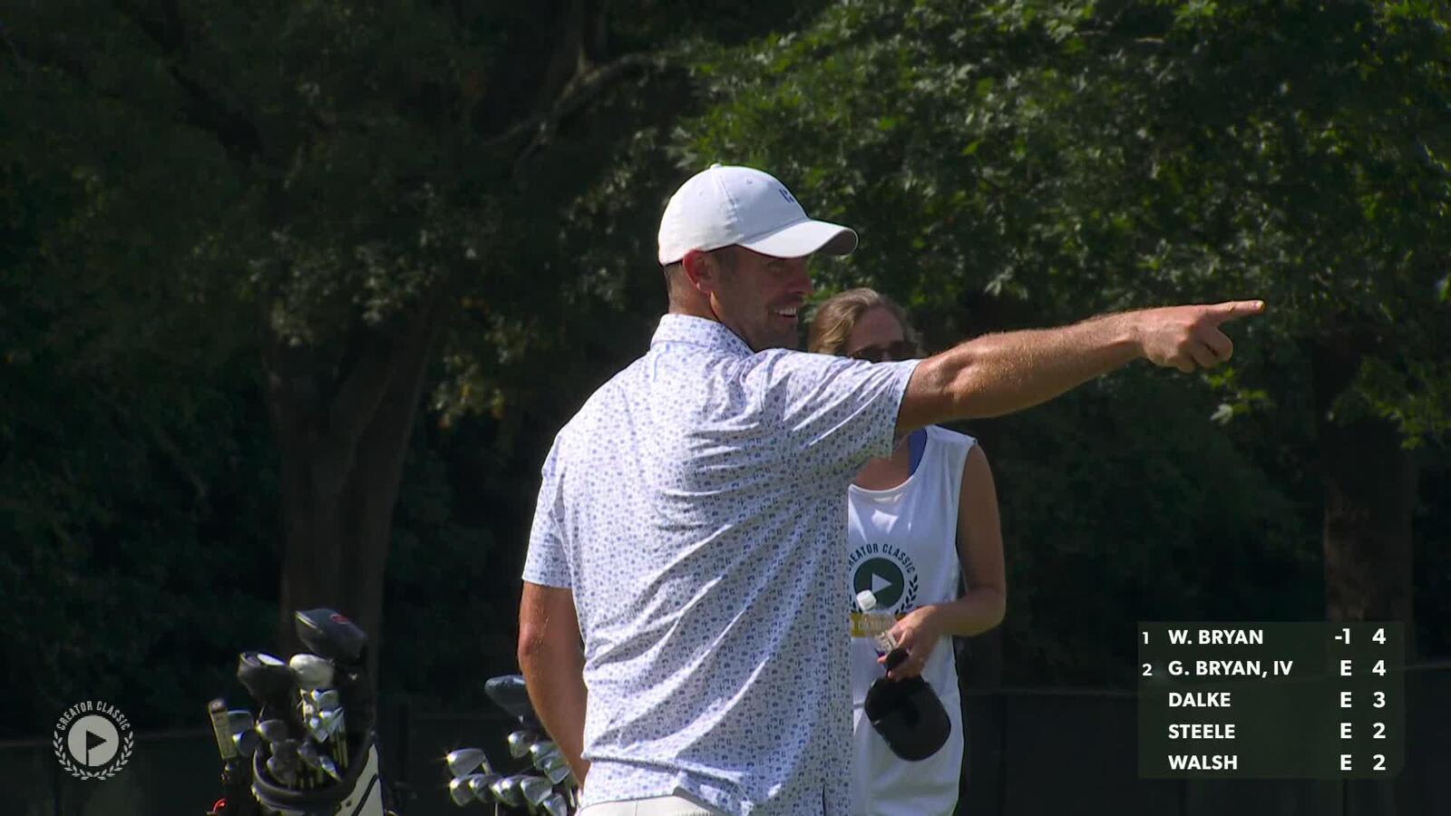 Wesley Bryan sinks birdie putt at Creator Classic