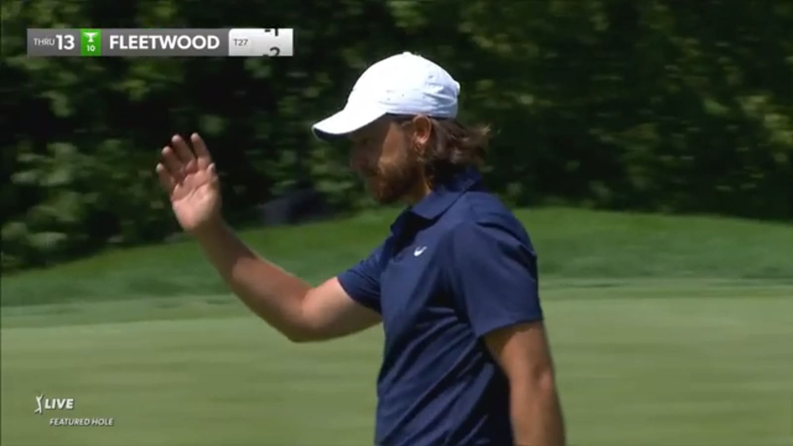 Tommy Fleetwood makes 14-footer for birdie at BMW Championship