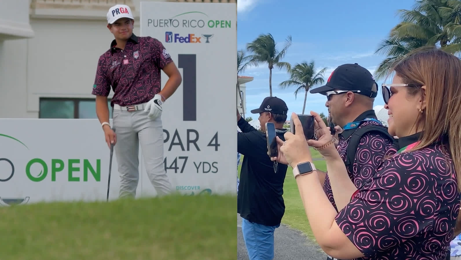 Evan Peña's parents talk about his PGA TOUR debut