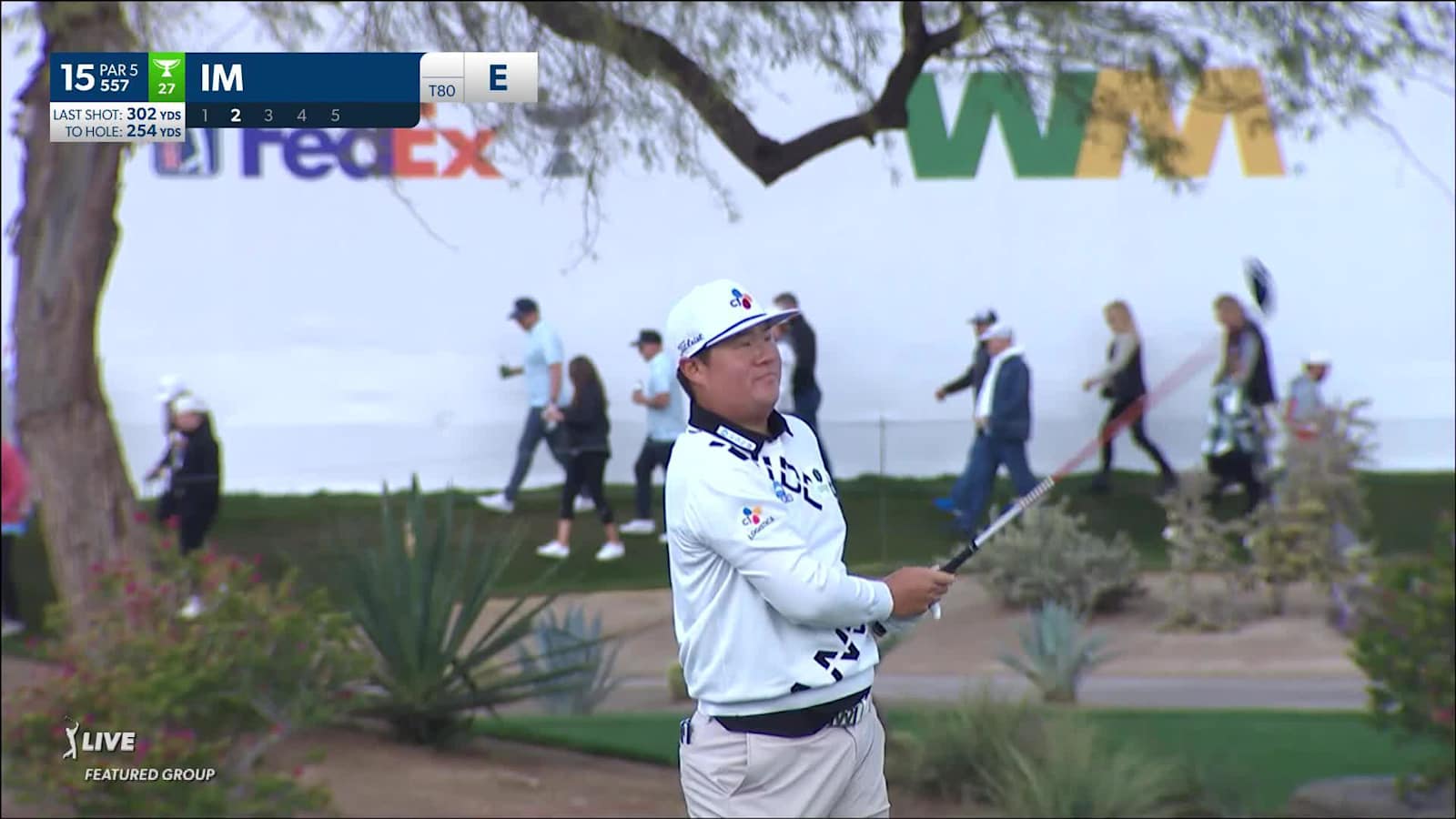 Sungjae Im makes birdie on No. 15 at WM Phoenix Open