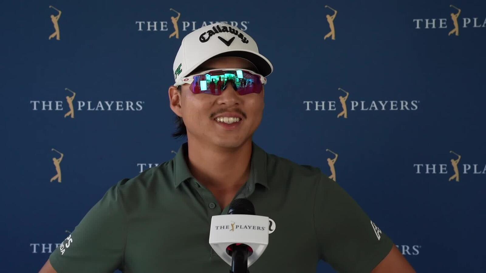 Min Woo Lee's interview after Round 1 of THE PLAYERS