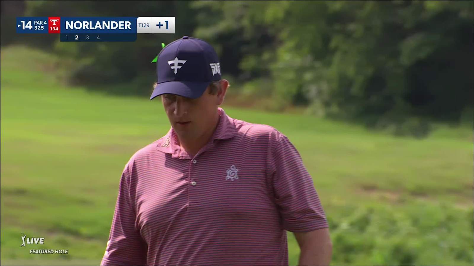 Henrik Norlander stops wedge and birdies at CJ CUP Byron Nelson