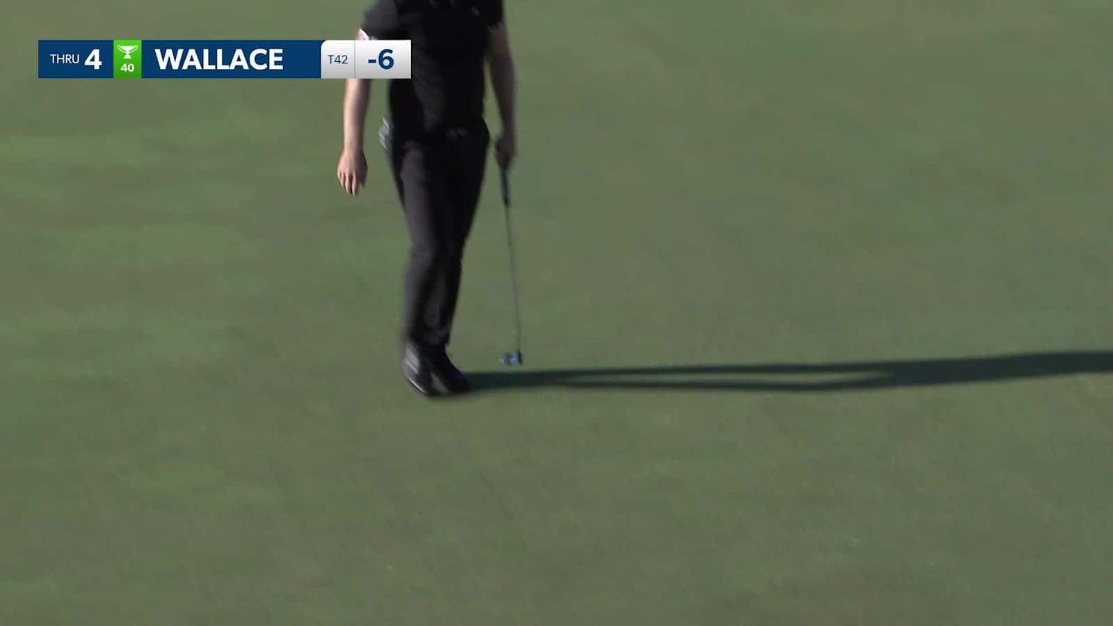 Matt Wallace's 29-footer for birdie at Sony Open