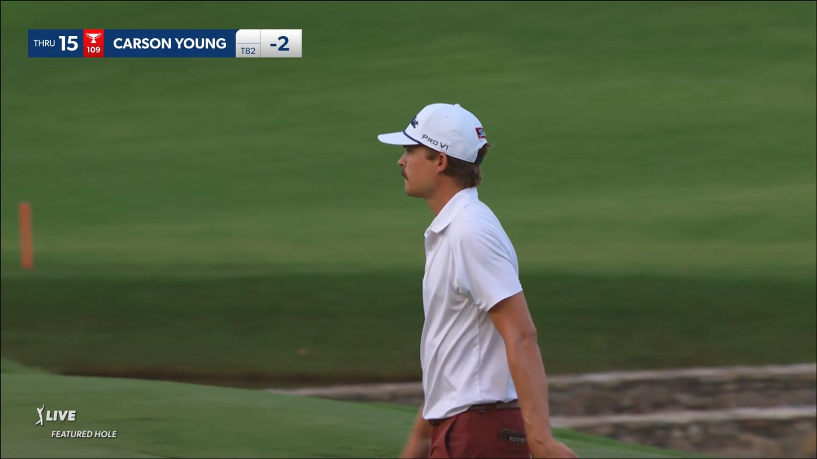 Carson Young makes birdie at Wyndham