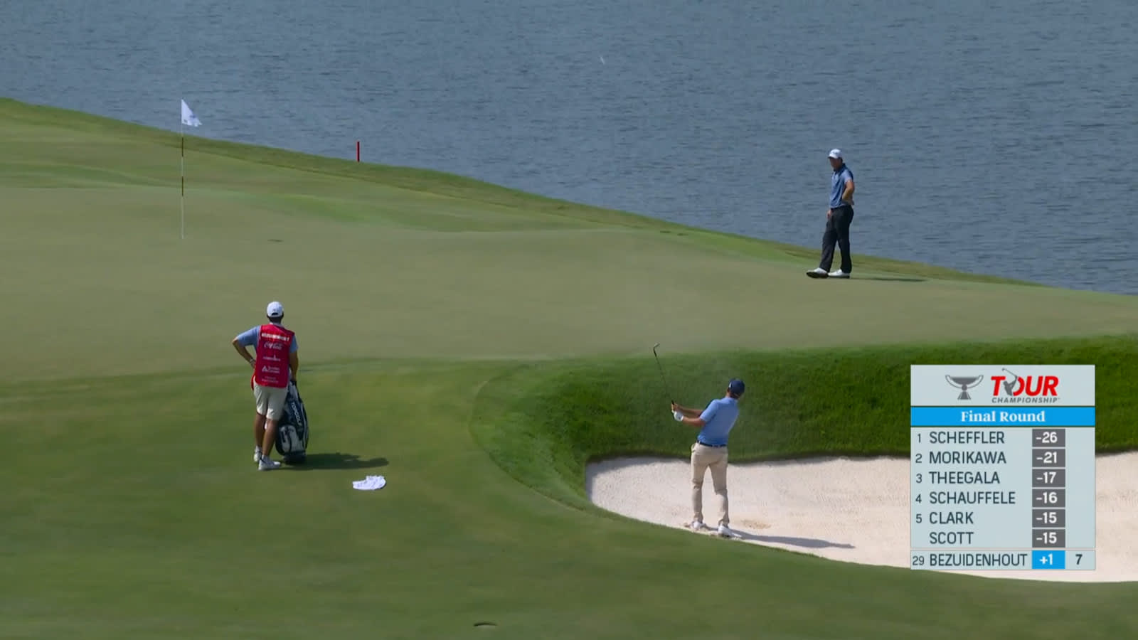 Christiaan Bezuidenhout's bunker play leads to birdie at TOUR Championship