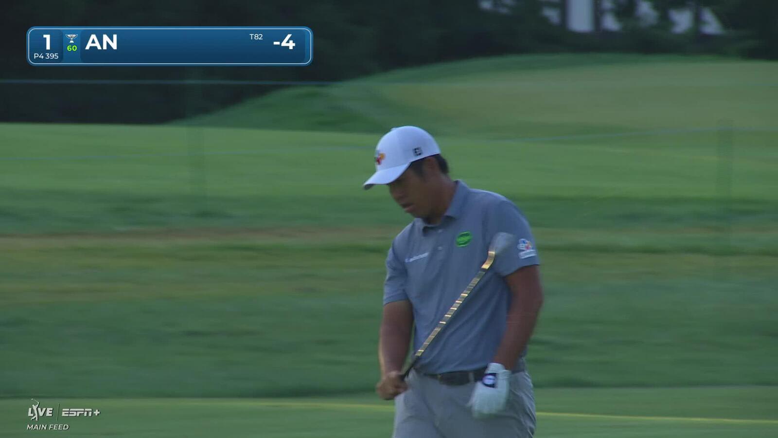 Byeong Hun An makes birdie on No. 1 at Rocket Classic