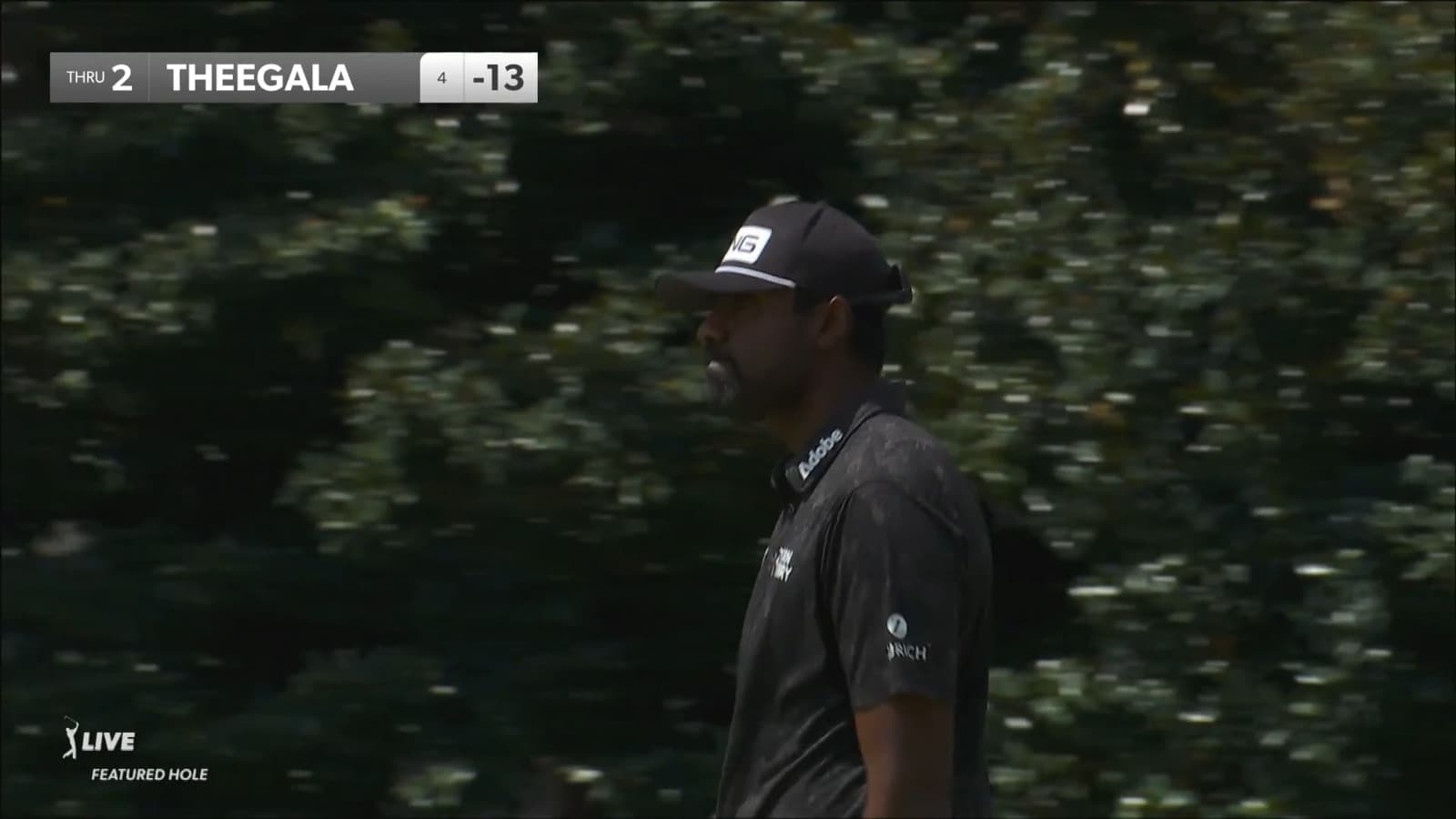 Sahith Theegala sinks a 24-foot birdie putt at TOUR Championship