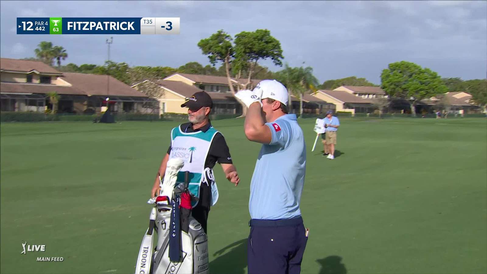 Matt Fitzpatrick bags a birdie on No. 12 at Cognizant Classic