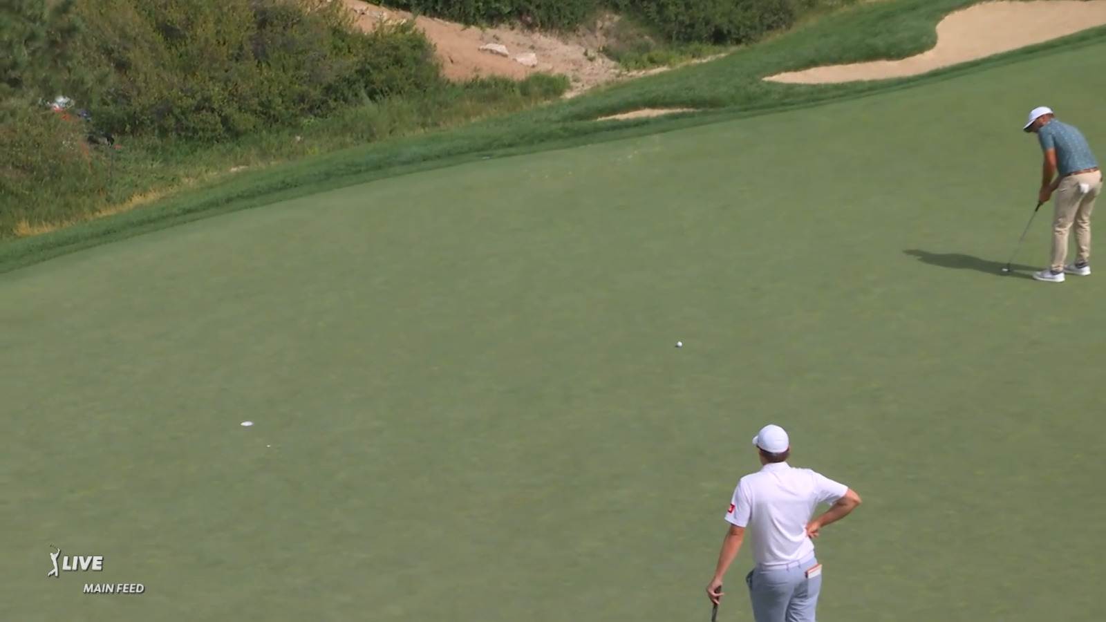Stephan Jaeger powers in 26-foot birdie putt at BMW Championship