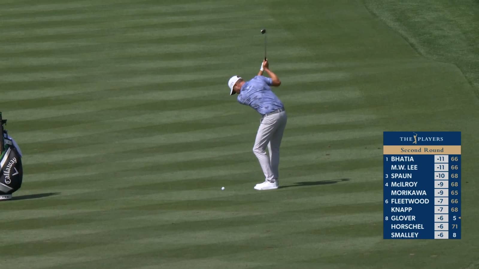 Chris Kirk spins approach leading to birdie at THE PLAYERS