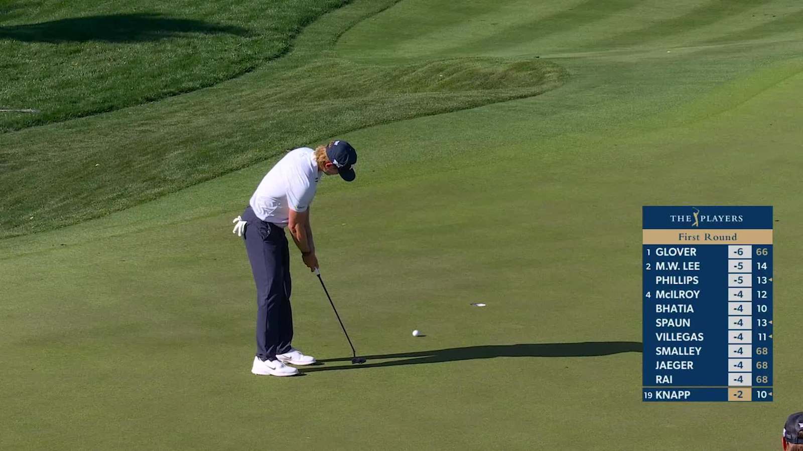Jake Knapp converts putt for birdie at THE PLAYERS