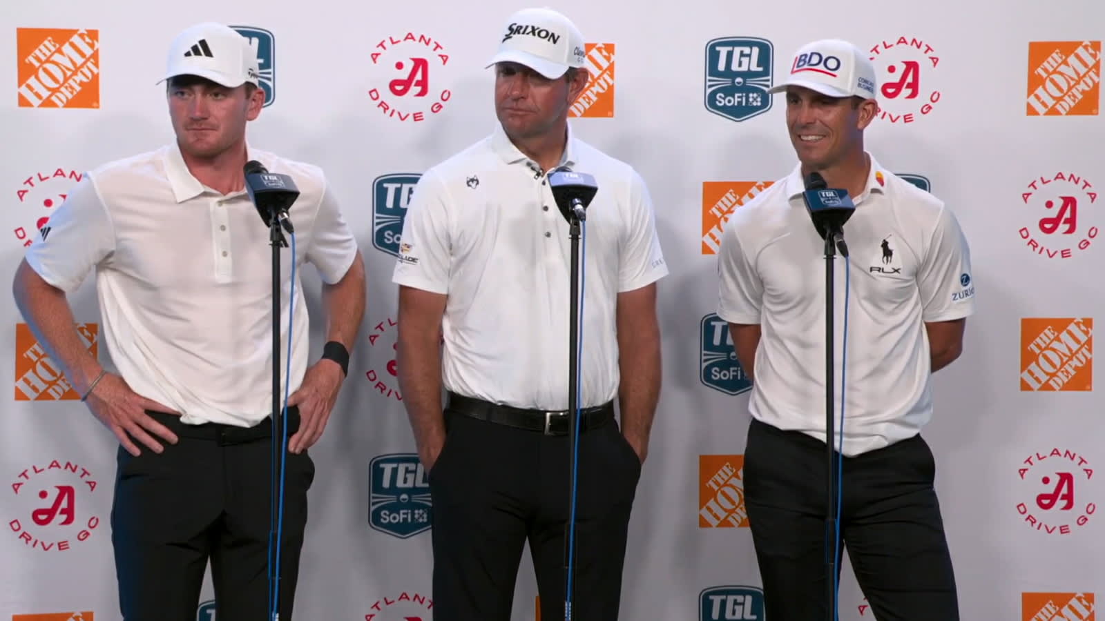 Atlanta Drive Golf Club’s  winning press conference at TGL