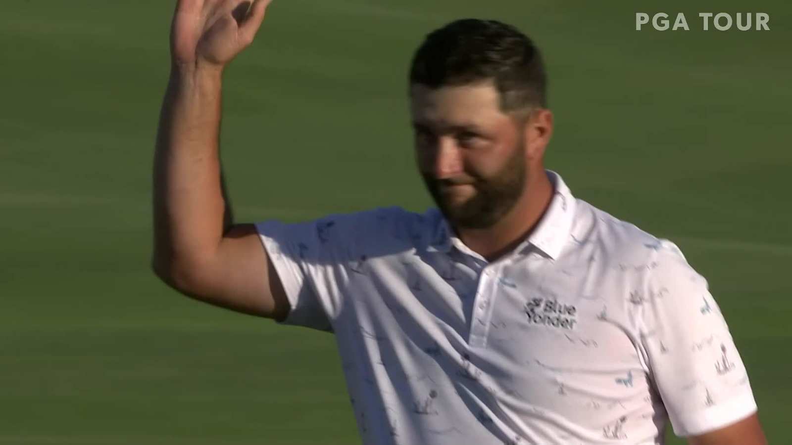 Jon Rahm gets up-and-down for closing birdie at Sentry